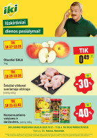 Pasiūlymai galioja 2025 10 27 - 2025 11 02 title=