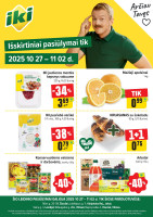 Pasiūlymai galioja 2025 10 27 - 2025 11 02 title=